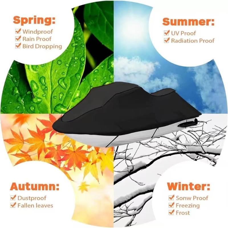 Long Lasting Polyester Cover Waterproof Covers for Boats & Personal Watercraft Ensuring Durability In All Conditions