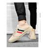 Men's Shoes, Breathable, Knitted, Mesh Shoes, Canvas, Casual Board Shoes, Work Shoes