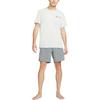 Nike Dri-Fit Solid Color Logo High-Waisted Drawstring Track Shorts Men Bottoms Light-Gray DV9360-084