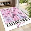 Taylor Swift Lover Album Carpet Rug Soft Washable Antislip Home Living Room Sofa Mats Personalized Christmas Rug