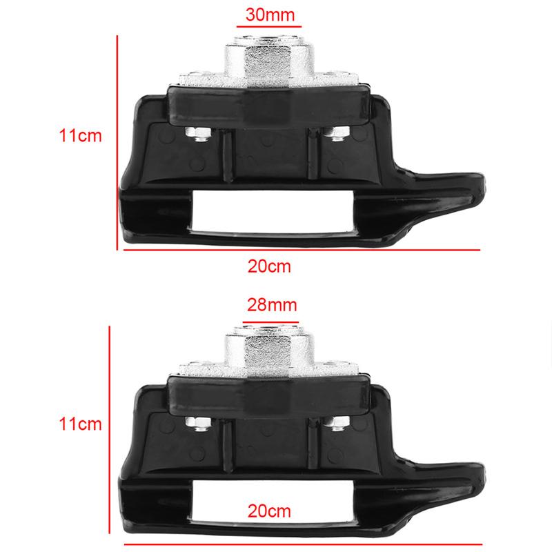 Tire Changer Mount Head Black Tire Changer Machine Plastic and Iron Mount Demount Duck Head Kit Dia 28mm 30mm Demount Head