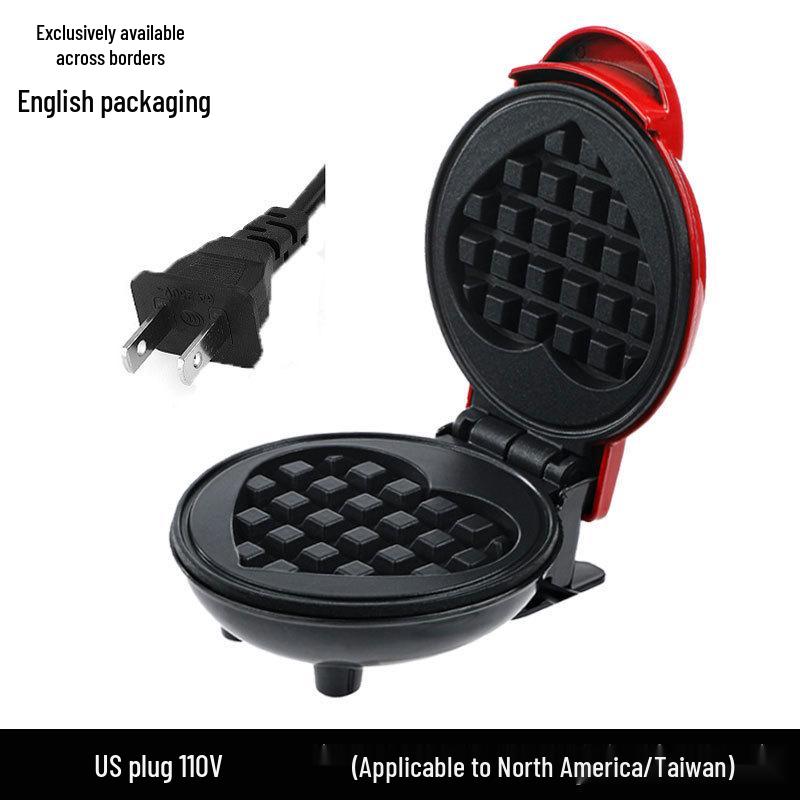 Mini Waffle Maker for Kids - Children's Baking Machine for Perfect Waffles