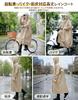 [Meetpon] Cycling Raincoat [Polyester x TPU Laminate, Highly Breathable] Women's & Men's Raincoat, Comfortable, Highly Water Resistant, Cycling Poncho