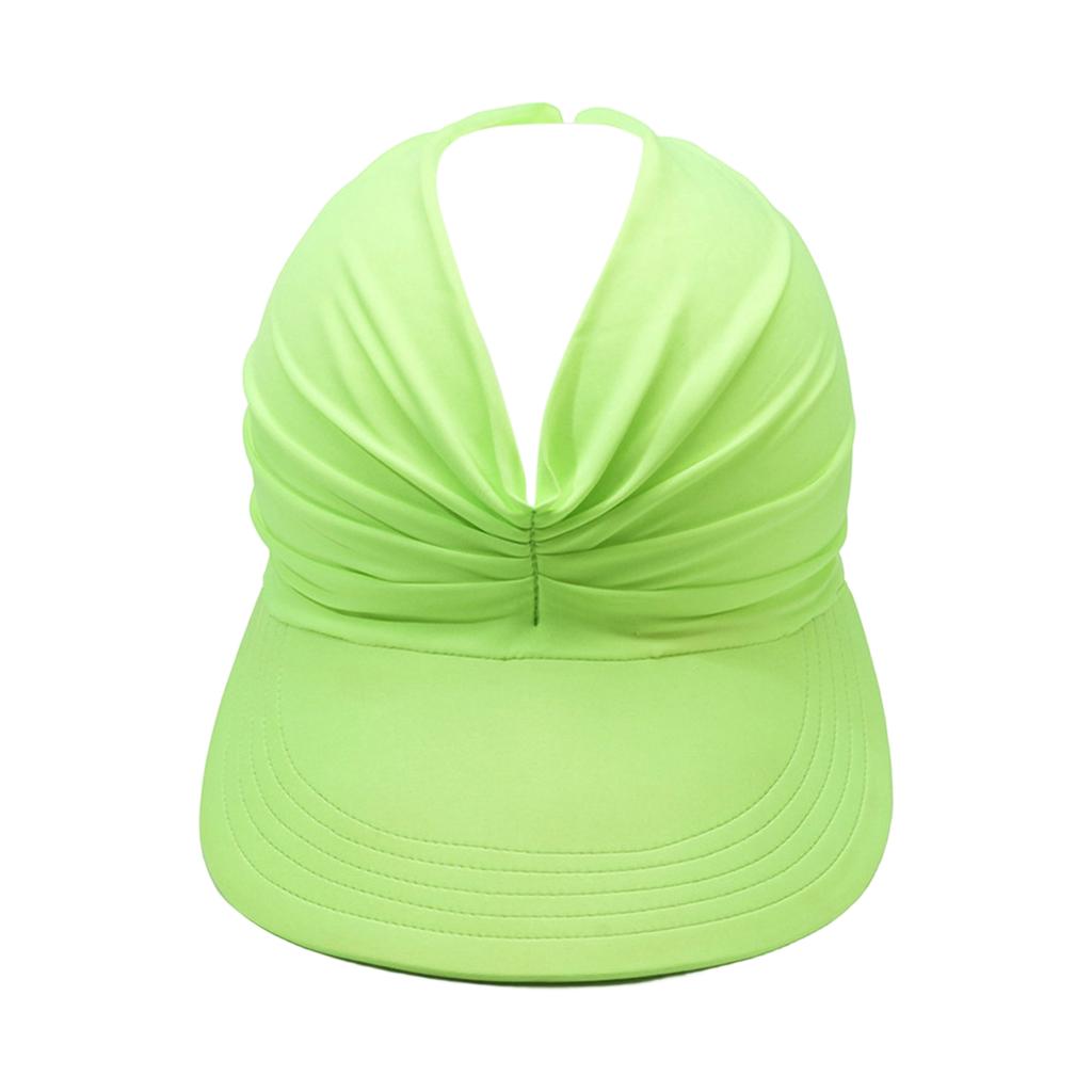 Women Outdoor Sports Sun Hat Open Top Cap Beach Sun Protection Hat Adjustable Breathable Lightweight Design for Summer Activities
