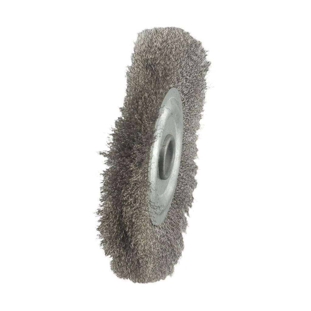 Bench Grinder Abrasive Wire Wheel Brush 5 Inch Stainless Steel with 16mm Hole