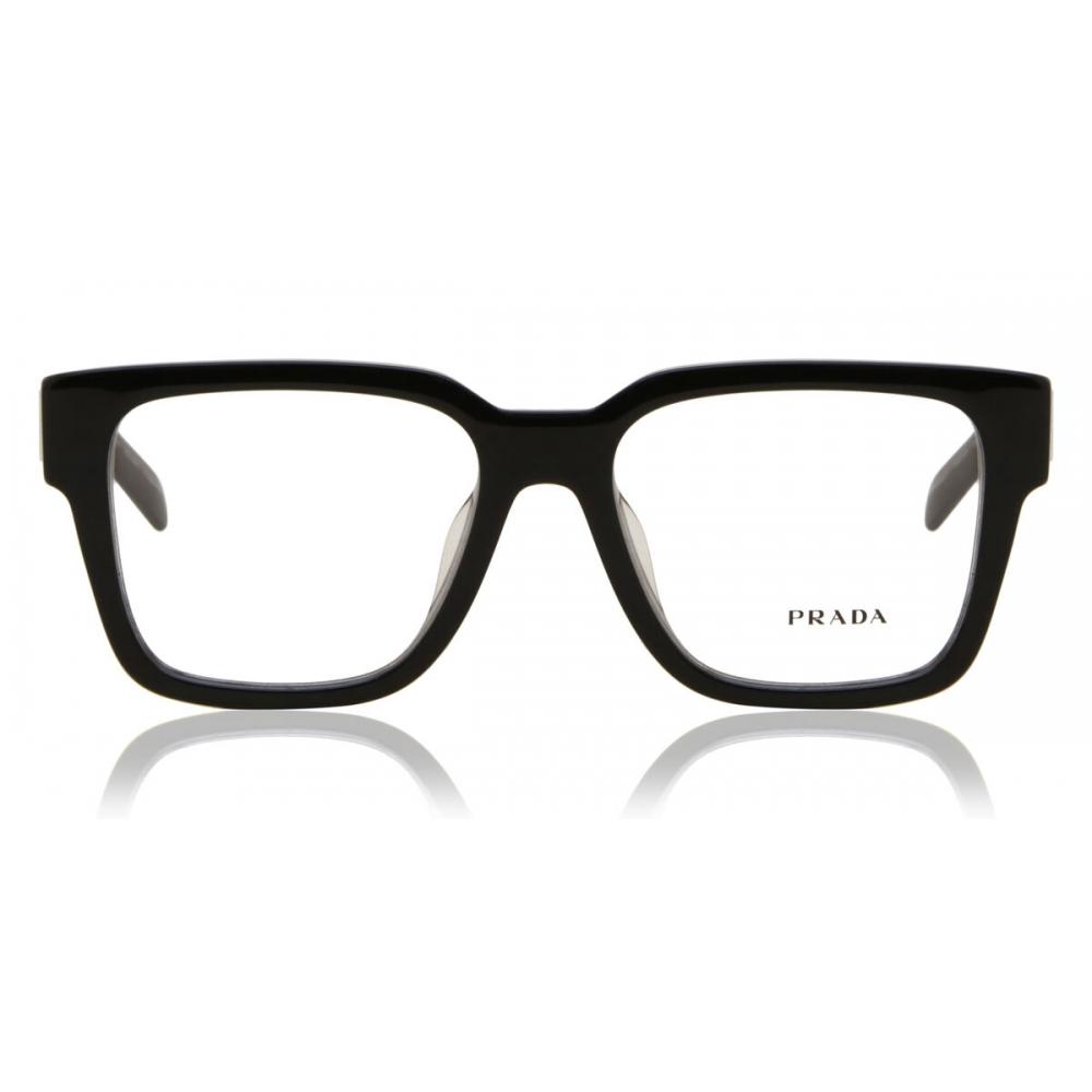 

Prada Pr 08zvf Asian Fit 1ab1o1 Men Eyeglasses Black/54