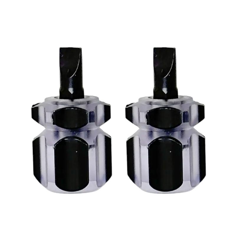 

Double Purpose Screwdriver Kit Set Mini Small Portable Radish Head Screw Driver Crossing Ratchet Screwdriver Repair Tool