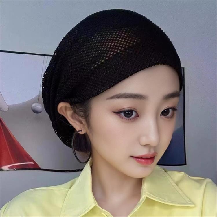Elastic Bandage Breathables Meshes Wigs Hat Skin-friendly Stretch Weaving Hat for Any Occasion