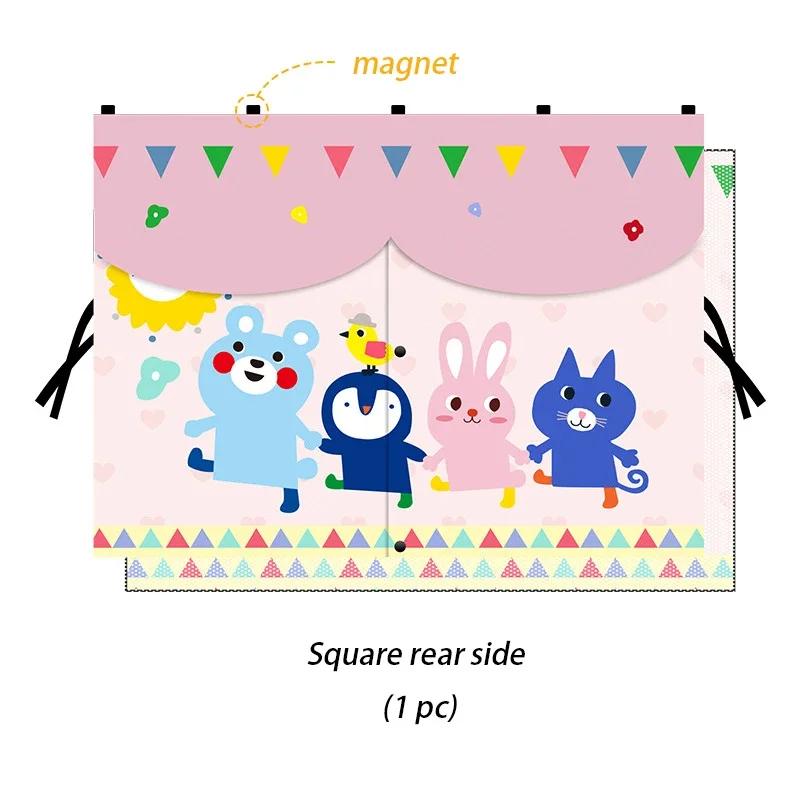 Multiple patterns Cute Cartoon Car Side Window Sun Shade Magnetic Windshield Sunshade Foldable Rear Side Auto Window Cover Kids