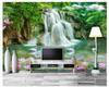 Landscape Waterfall Wallpapers Landscape 3d Photo Wallpaper For Living Room Bedroom Tv Backdrop Wall Mural