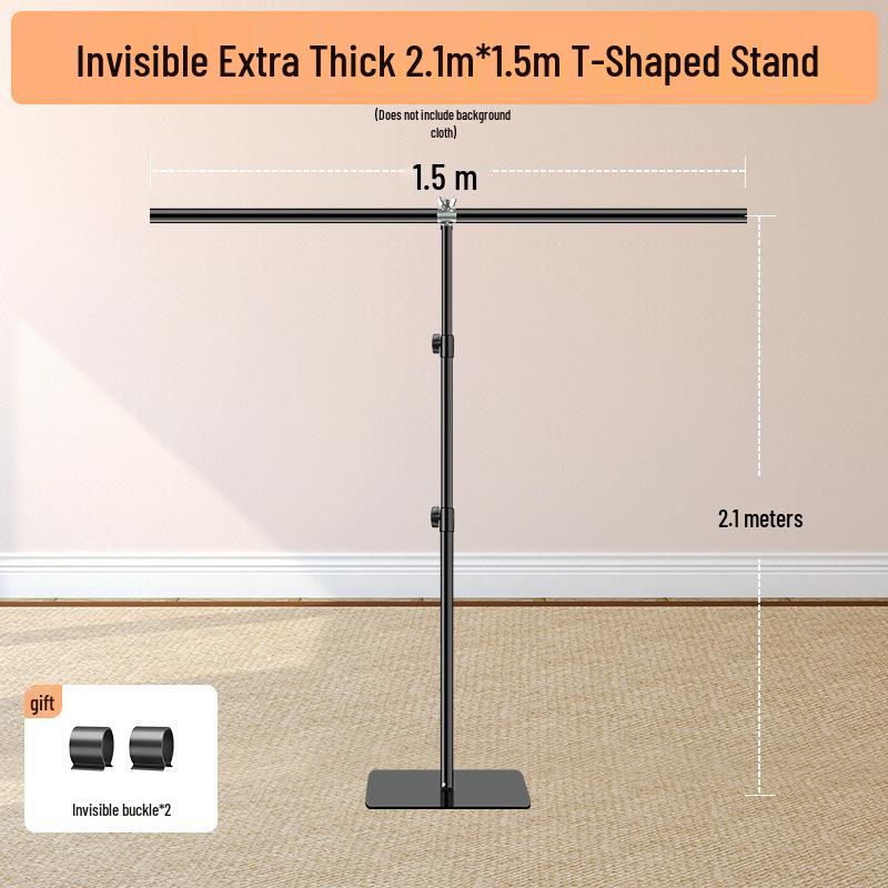 Adjustable Crossbar & Upright Photography Backdrop Stand