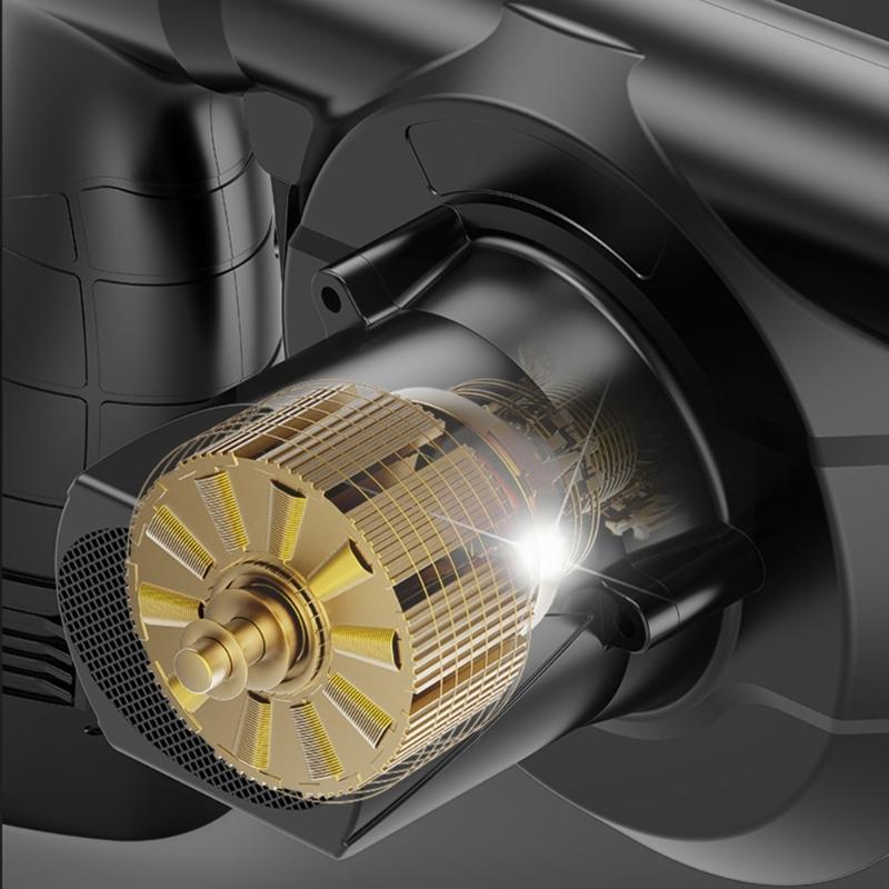 5 Speed Handheld Air Blower 12V Lithium Powered Rechargeable Design For Barbecue Fire Starting And Electronics Cleaning