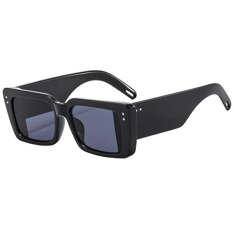 Hip Hop Square Frame Sunglasses For Men Women Uv400 Polarized Outdoor Fashion Accessory