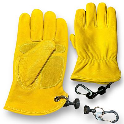Genuine Cowhide Leather Gloves with Carabiner and Ideal for and Stand Out from the Crowd with These Leather Gloves [Chez-M-] Multi-Purpose Magnet,