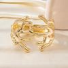 Europe American Style Branch Cuff Bangles Metal Exaggerated Bracelet  Gift