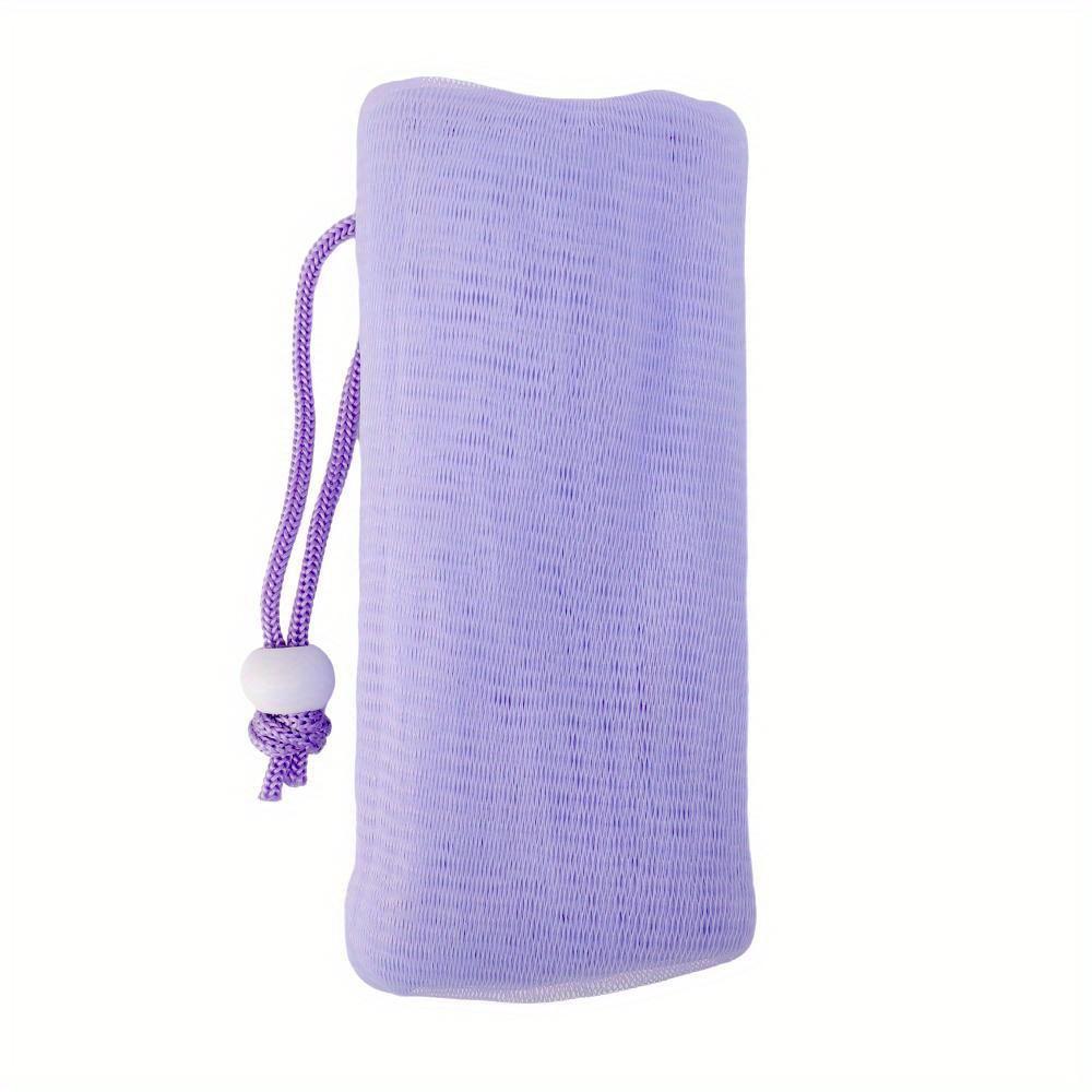 6 Layer Thickened Foaming Soap Bags Facial Cleanser Mesh Bag Drawstring Bag Shower Bubble Foam Net Bath Body Washing Cleaning