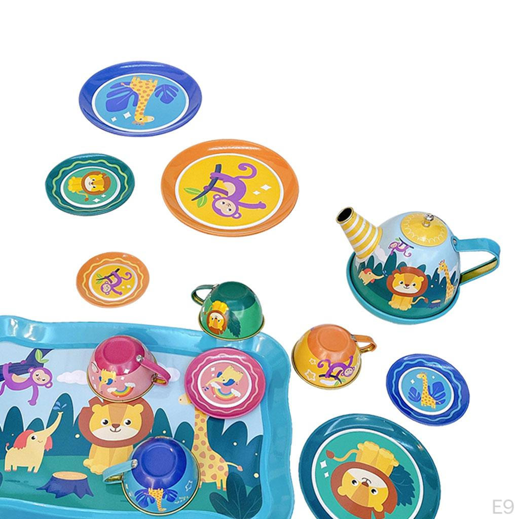 Set Toy Dishes And Utensils with Accessories Pretend Toys for Toddler Boys Children Kitchen