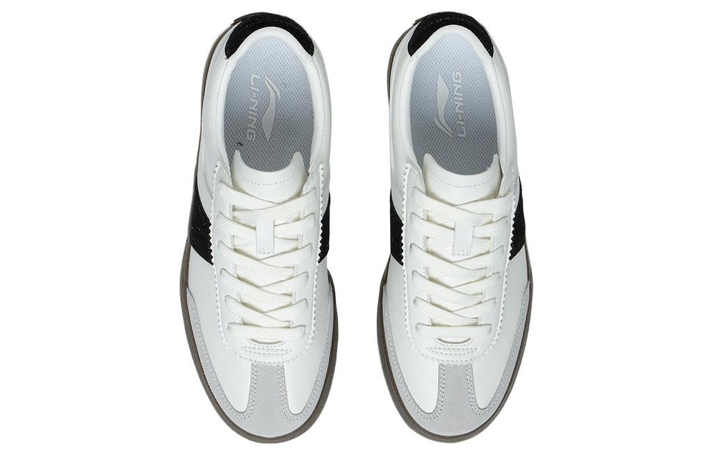 Li Ning Yunchuan 1.5 Slip Resistant Abrasion Resistant Low top Sports Casual Shoes Women's White Gray AGCT344-2