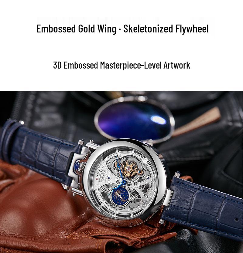 Brand New Men's Waterproof Automatic Tourbillon Mechanical Watch