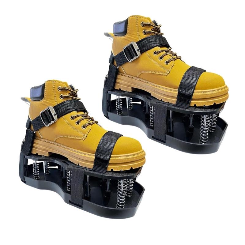 Spikes Shoes for Epoxy Flooring Epoxy Shoes Spikes with Bottom Spiked Shoes Epoxy Floor Coating Fully Assembled