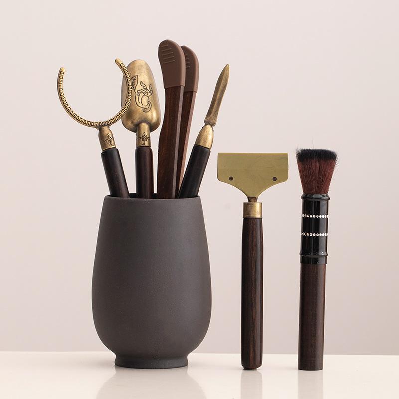 Tea Ceremony Accessories Set Kung Fu Tea Set Accessories Daquan Tea Brewing Tools Tea Leak Tea Pen Tea Clip Tea Scissors