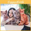 Cat 3d Simulation Plush Stuffed Toy Animal Doll Room Decoration Gift Birthday