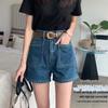 2023 New Women's High-Waist Denim Hot Pants: Summer Petite Fit