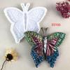 Creative Butterfly Sturdy Silicone Moulds Fashion Accessory for Resin Art Enhances Home Wall Hanging Decoration