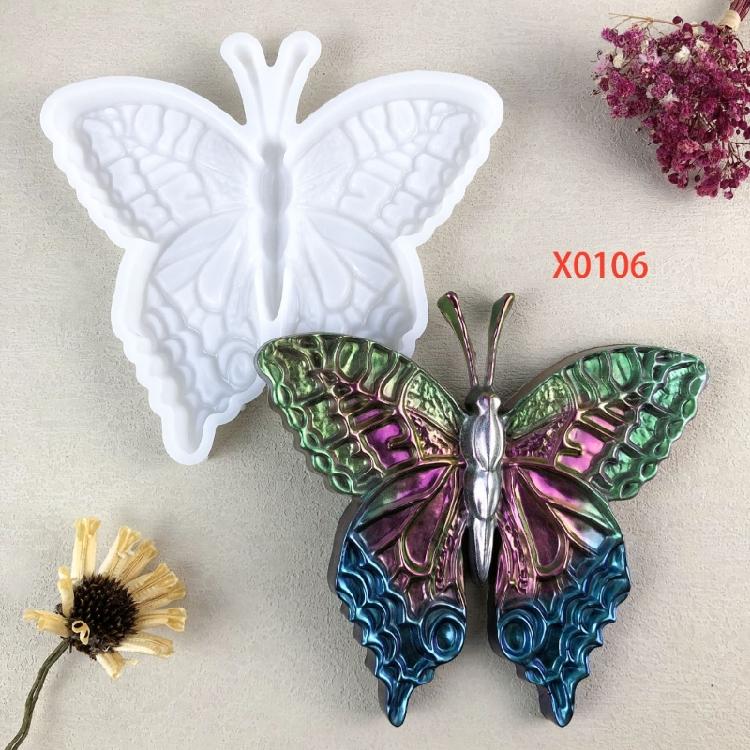 Creative Butterfly Sturdy Silicone Moulds Fashion Accessory for Resin Art Enhances Home Wall Hanging Decoration