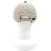 Excellent BALMAIN Cap Monogram Jacquard Baseball Cap Hat Beige Linen Mens  Used
