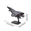 Fighter Model Ornament Collectables Pretend Play 1:72 for Home Gift Keepsake