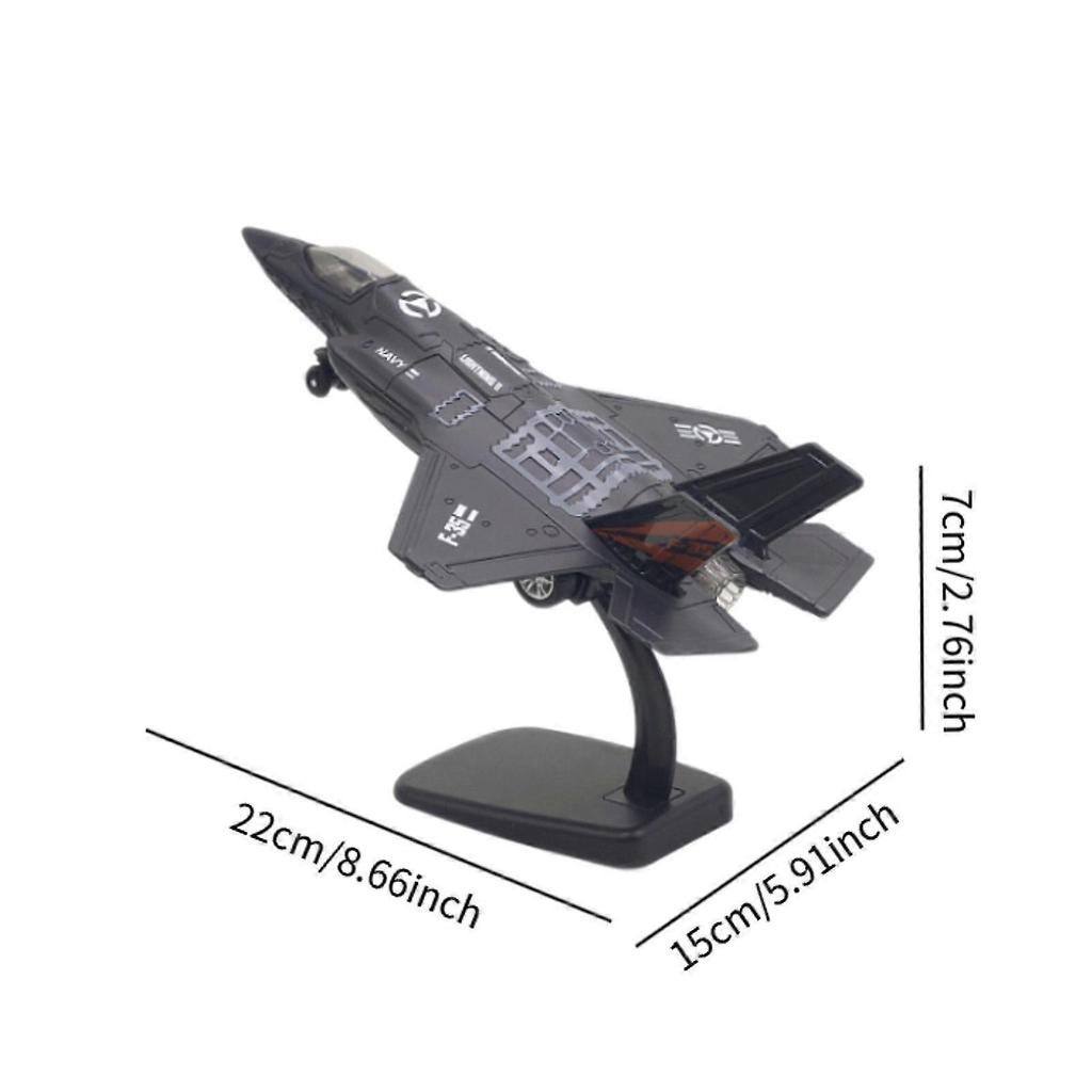 Fighter Model Ornament Collectables Pretend Play 1:72 for Home Gift Keepsake