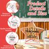 12 Pcs Acrylic Star Teacher Appreciation Gifts Thank You Prize Plaque Table Keepsake Centerpiece For Women Teaching Assistant Gr