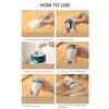 80mL Travel Bottle Leakproof Silicone Refillable Travel Containers Squeezable Travel Tube Cosmetic Toiletry Containers for Shampoo Lotion Soap