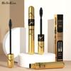 Mascara naturellement long résistant à la transpiration et sans bavures Mascara double effet épais et bouclé adapté à un usage quotidien