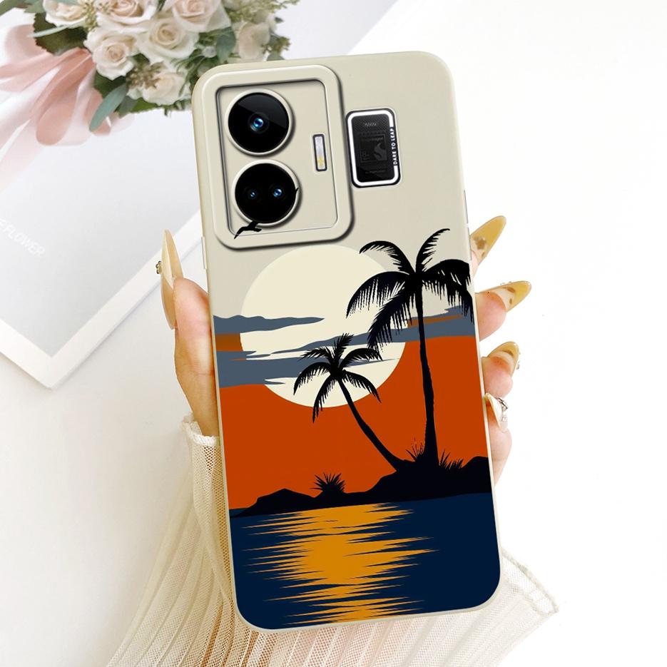 For Realme GT Neo 5 Case RealmeGT3 RMX3709 Cool Owl Dragon Painted Cover Soft Silicone Case For Realme GT 3 GT3 GTNeo5 240W Bags