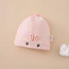 0-3 Months Baby Fetal Cap Print Infants Beanie Cap Windproof Newborn Hats  Autumn
