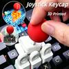 Tastă Joystick Creativă Imprimată 3D Tastatură Mecanică Joystick Extern pentru Jocuri Rocker Jocuri Arcade pentru Tastatură Mecanică WASD Tastă de Joc cu Axe Încrucișate