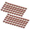 100Pcs Bag Wooden Heart Decoration Innovative Hand Made DIY Handcraft for Home Weddings