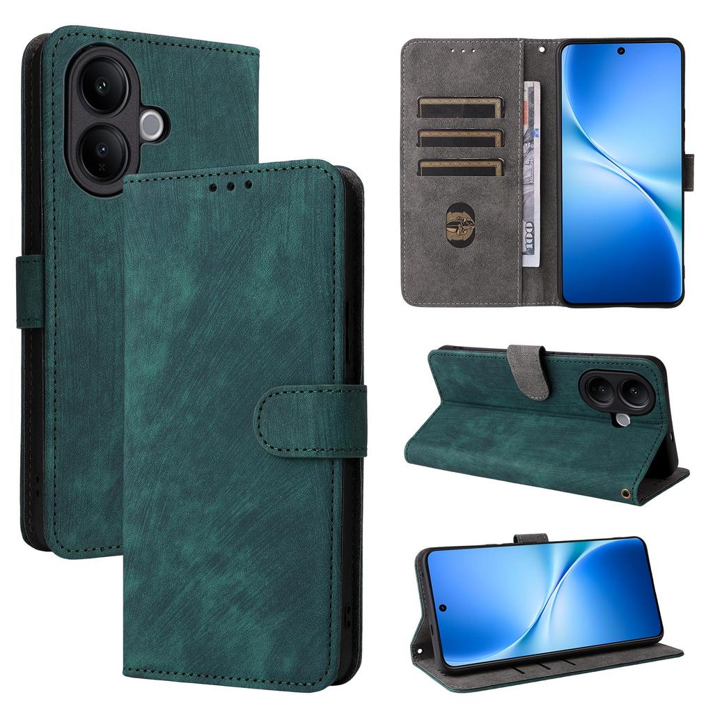 Flip Cover für Vivo V60 Lite PU-Leder Handyhülle Ganzkörperschutz [RFID-Blockierung] Schutzhüllen