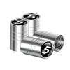 4pcs Metal Car Wheel Tire Valve Stem Caps Cover Auto Accessories For Mazda 3 6 skyactiv Axela Atenza MS demio MPS CX-3 CX-5 CX-8 j1