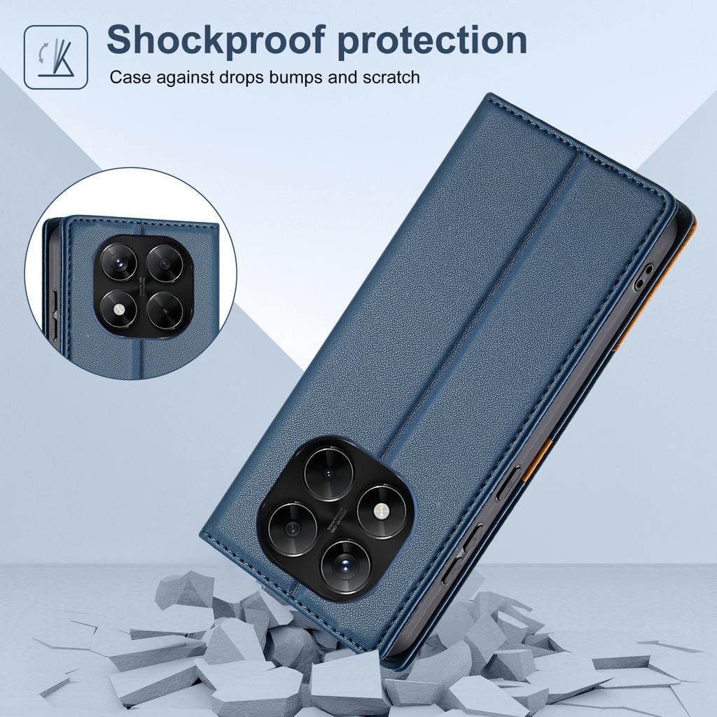 For Samsung Galaxy Tab A11 Case 360 Degree Rotary Kickstand Handle PC + TPU Hybrid Cover