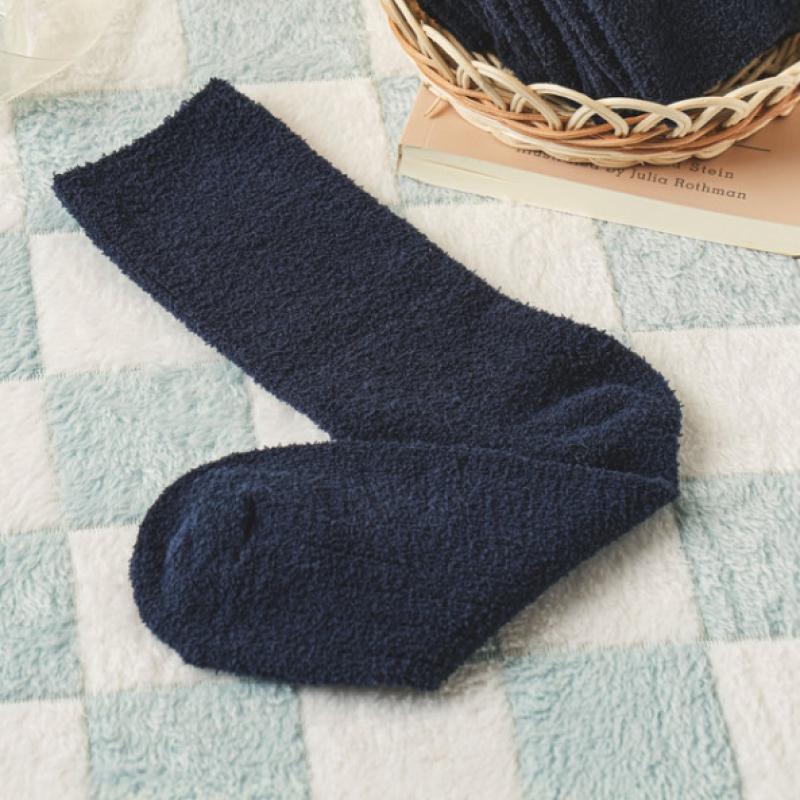Monfoot Men S cloSe Fit Sleep SockS Navy