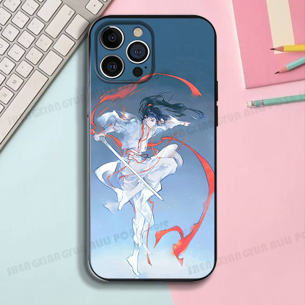

Figure Li Lianhua Black Matte Phone Case For IPhone 17,16,15,14,13,12,13,12 Pro Max Plus XS Silicone Soft Back Cover iPhone15