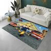 Cartoon Fireman Sam Non-Slip Area Rug for Living Room,Bedroom,Playroom,Soft Carpet Floor Mat Home Decor Rug Room Gift
