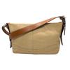 Used COACHShoulder Bag beige leather Women