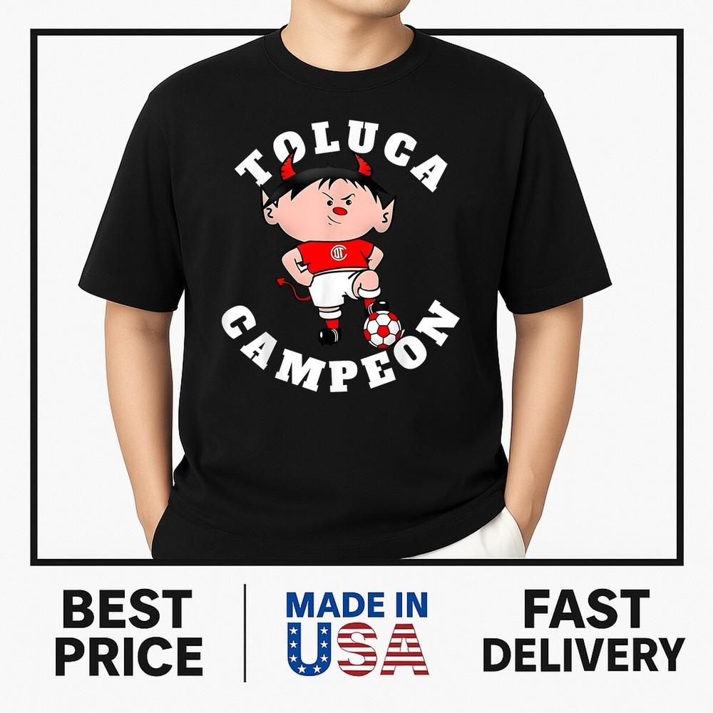 Toluca Campeon T-Shirt TRENDING Unisex T-Shirt XXXL