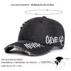 Gorras de Béisbol Bordadas con Letras Unisex 'Never Give Up' para Primavera y Otoño, Ajustables, Casuales para Exteriores, Sombrero Protector Solar, Gorra Deportiva