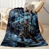 Gothic Style Blanket Durable Comfort Great for Couch Office Picnics All-Season Use Warmthful Decor Ideal Gift for Friends Family Couples Picnic