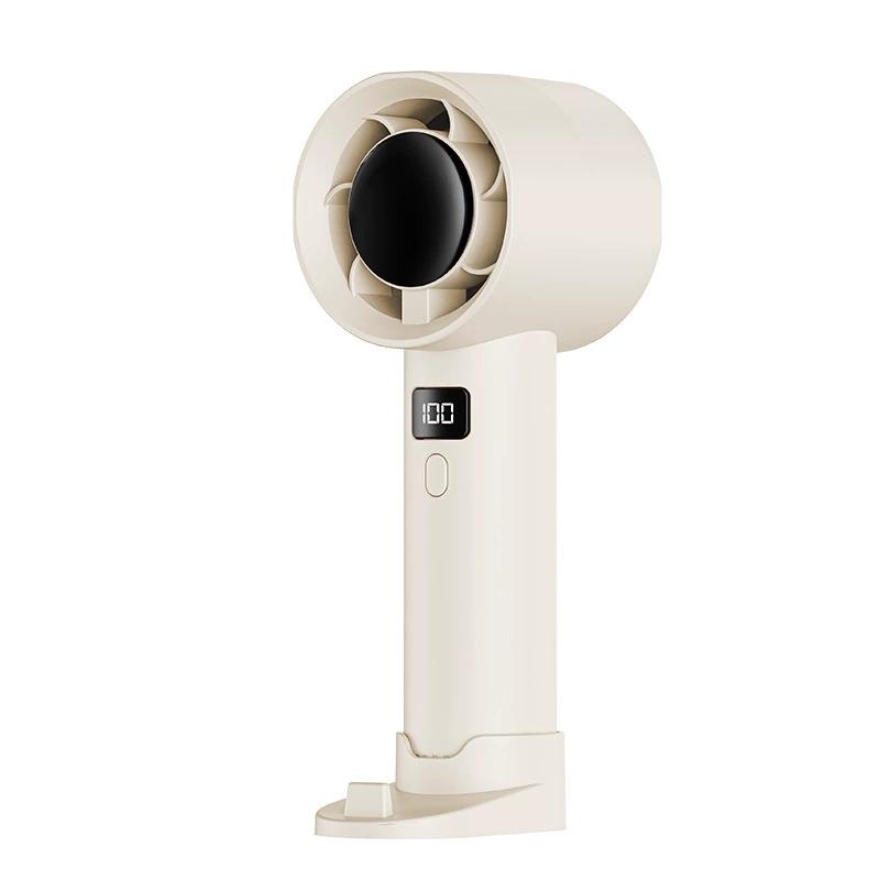 Ventilador de mano portátil mini ventilador de escritorio recargable USB para verano